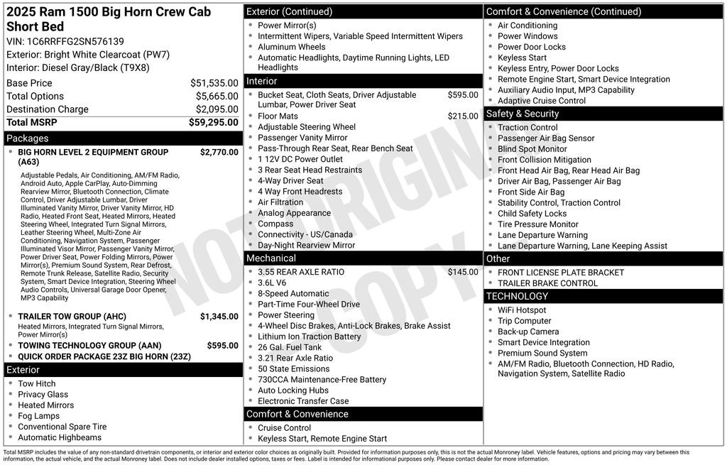 Used 2025 RAM 1500 Big Horn image 6