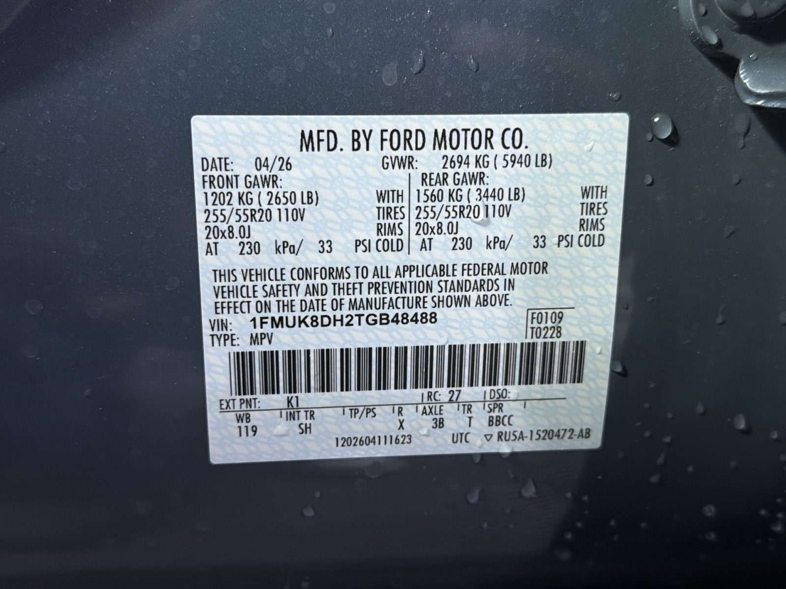 New 2026 Ford Explorer Active w/ Active Comfort Package AWD/4WD image 41