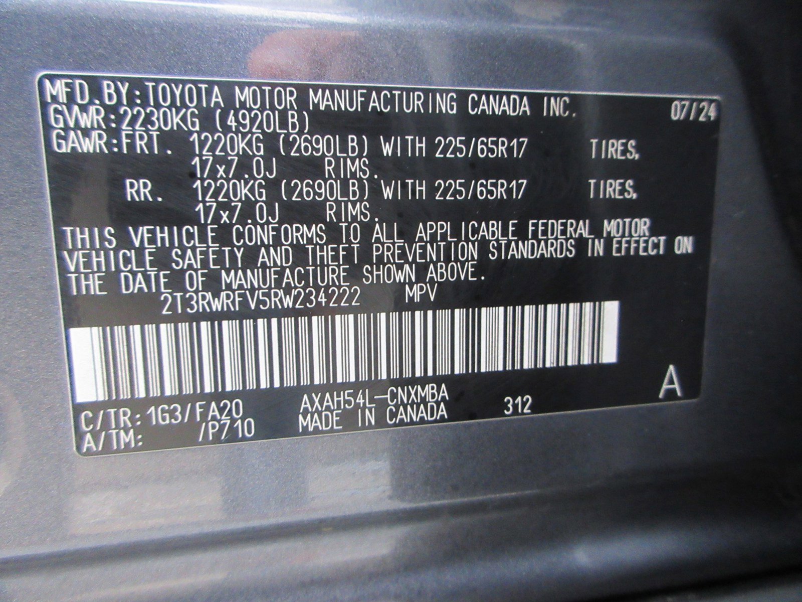 Used 2024 Toyota RAV4 XLE AWD/4WD image 50