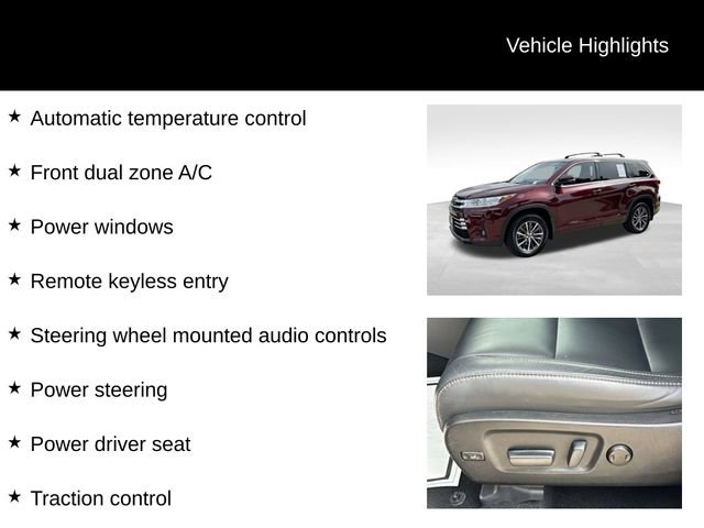 Used 2017 Toyota Highlander XLE AWD/4WD image 15