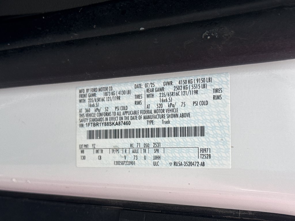 Used 2025 Ford Transit 250 Low Roof w/ Exterior Upgrade Package RWD image 36