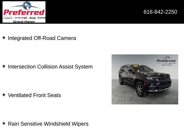 Used 2024 Jeep Grand Cherokee L Limited w/ Luxury Tech Group II AWD/4WD image 30