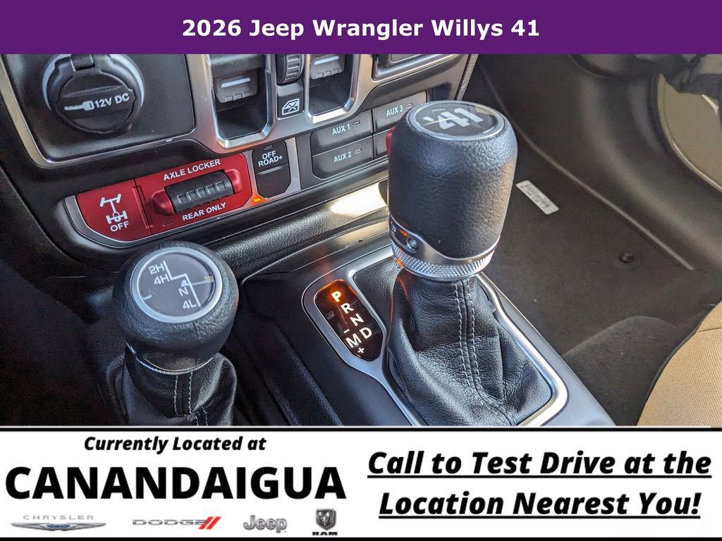 New 2026 Jeep Wrangler Unlimited Sport AWD/4WD image 28