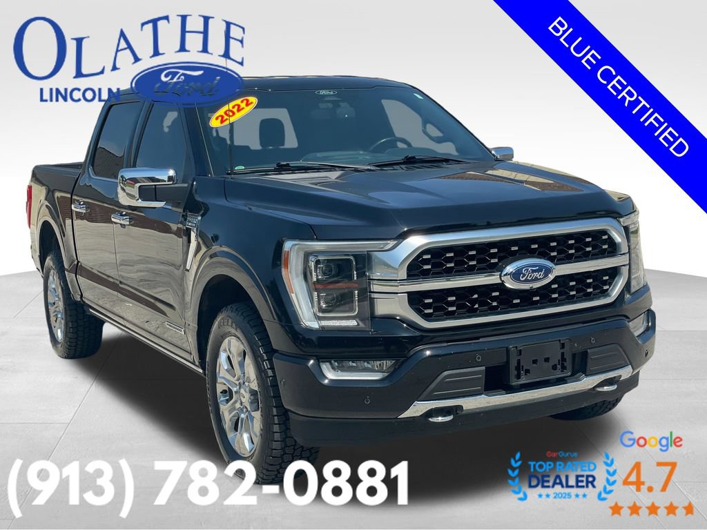 Certified 2022 Ford F150 Platinum w/ Equipment Group 701A High AWD/4WD image 9