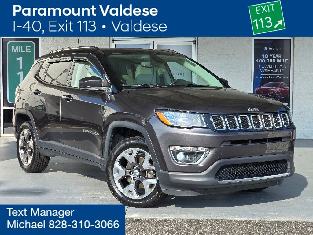 Used 2020 Jeep Compass Limited w/ Safety & Security Group