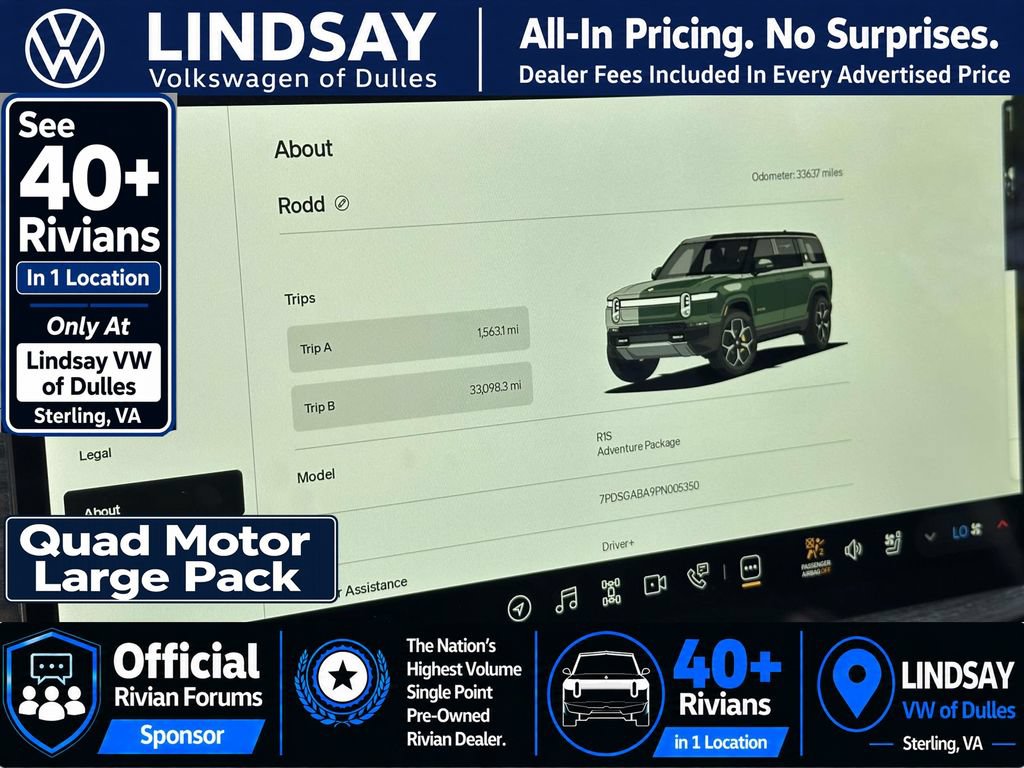 Used 2023 Rivian R1S Adventure AWD/4WD image 26