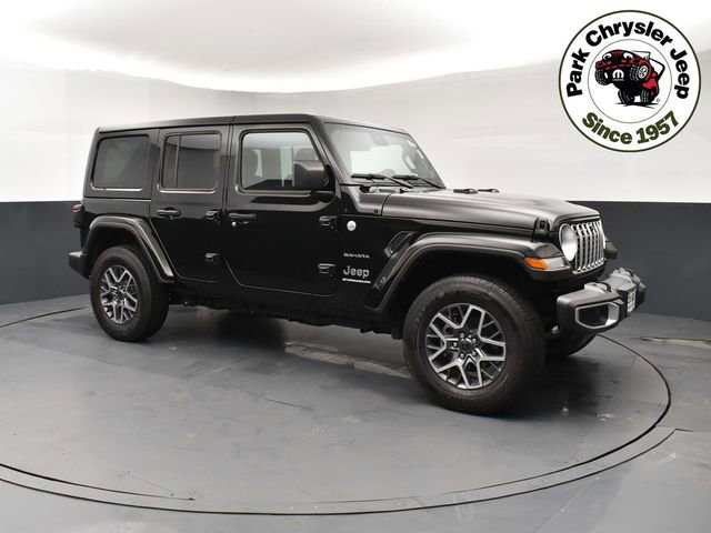 Used 2024 Jeep Wrangler Unlimited Sahara w/ Technology Group AWD/4WD image 1
