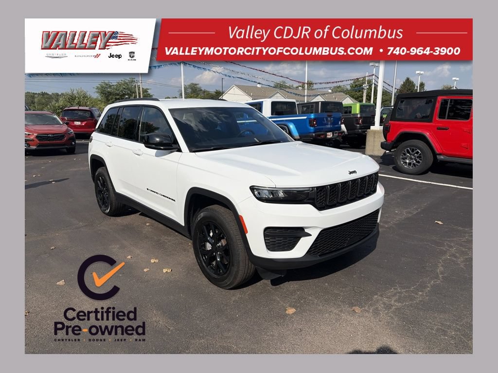 Certified 2025 Jeep Grand Cherokee Altitude