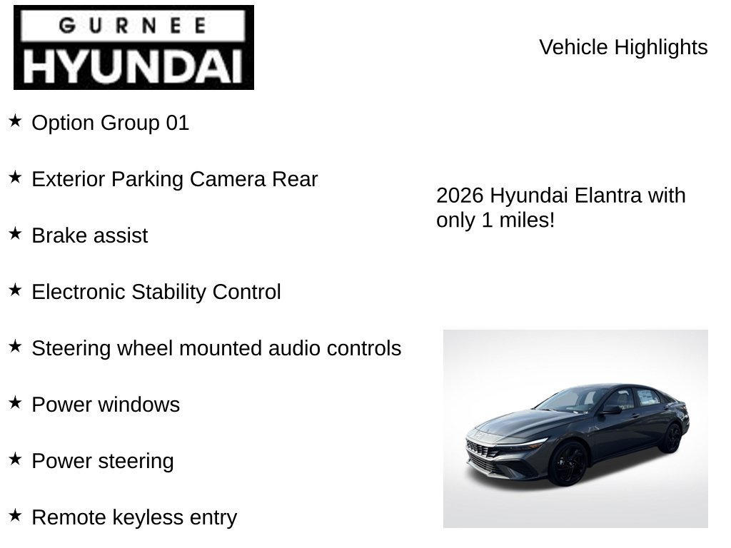 New 2026 Hyundai Elantra SEL Sport FWD image 8
