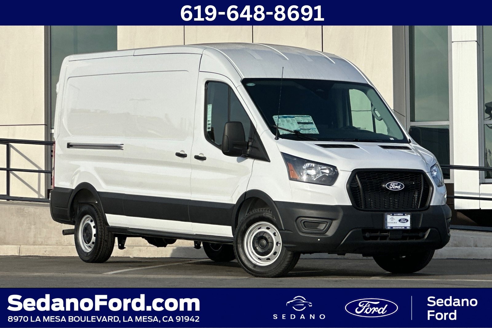 New 2026 Ford Transit 250 148 Medium Roof w/ Load Area Protection Package