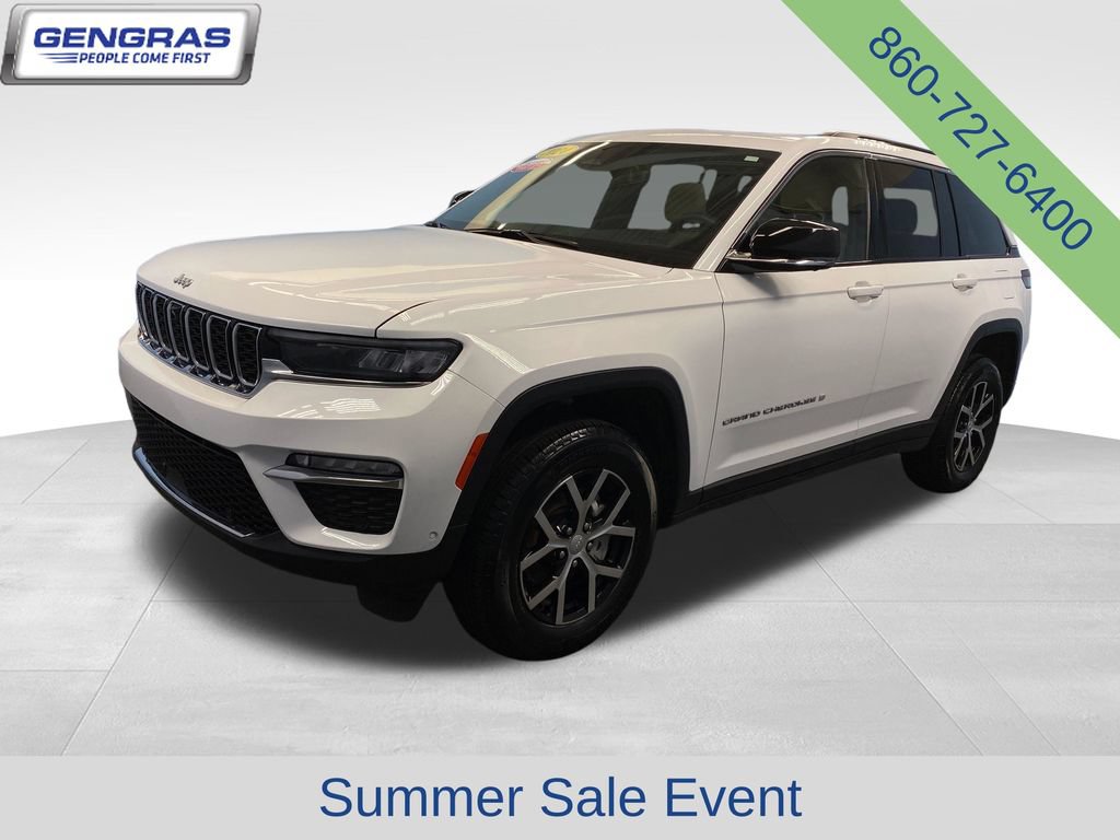 Used 2024 Jeep Grand Cherokee Limited w/ Luxury Tech Group II AWD/4WD image 3