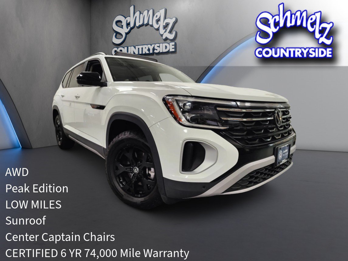 Certified 2024 Volkswagen Atlas Peak Edition SE