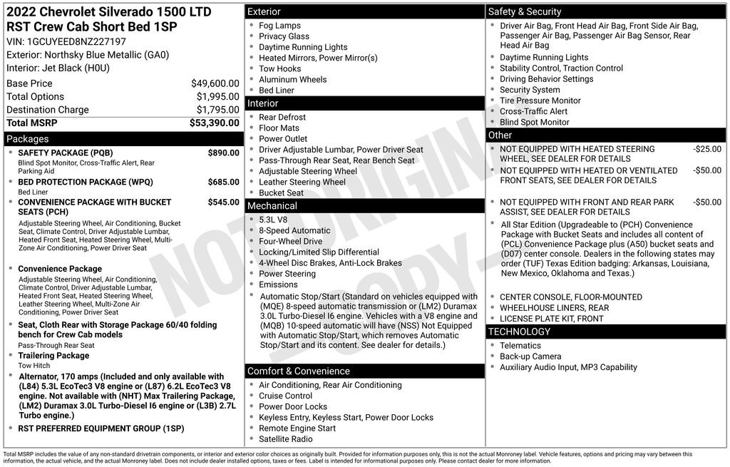 Used 2022 Chevrolet Silverado 1500 RST w/ Safety Package image 2