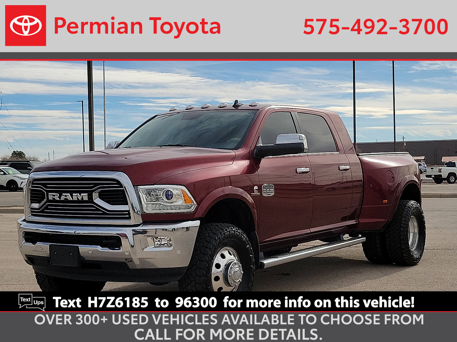 Used 2018 RAM 3500 Laramie Longhorn