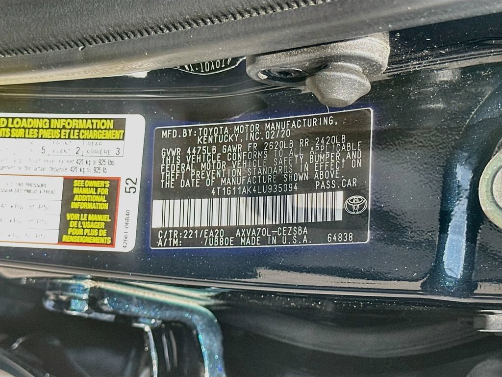 Used 2020 Toyota Camry SE FWD image 29