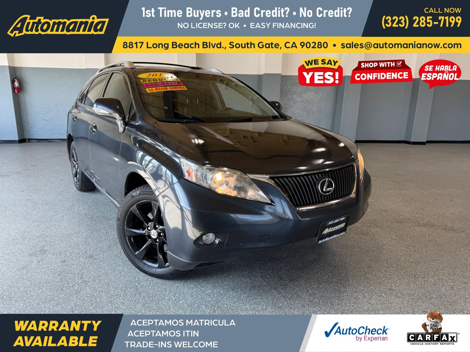 Used 2011 Lexus RX 350 2WD w/ Premium Pkg