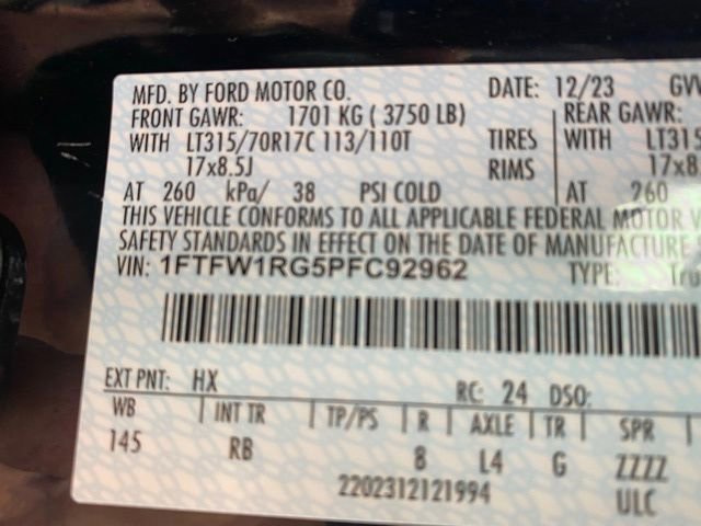 Used 2023 Ford F150 Raptor AWD/4WD image 28