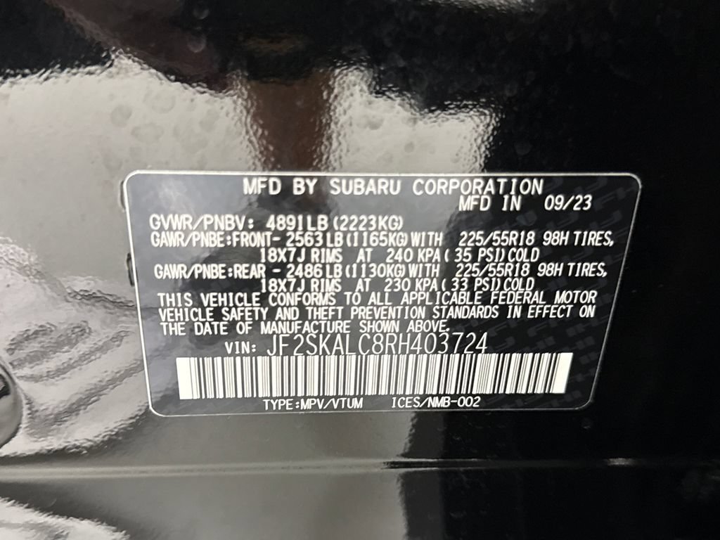 Certified 2024 Subaru Forester Limited AWD/4WD image 31