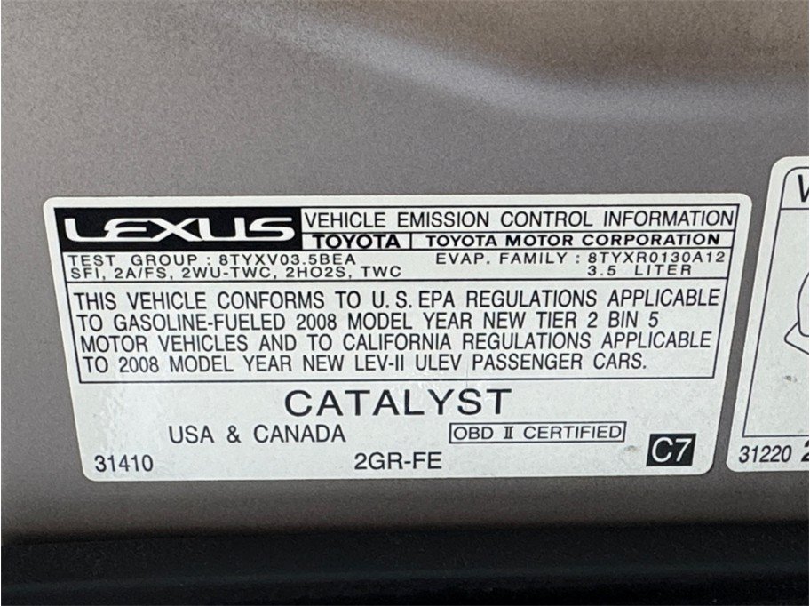 Used 2008 Lexus ES 350 w/ Premium Pkg FWD image 26