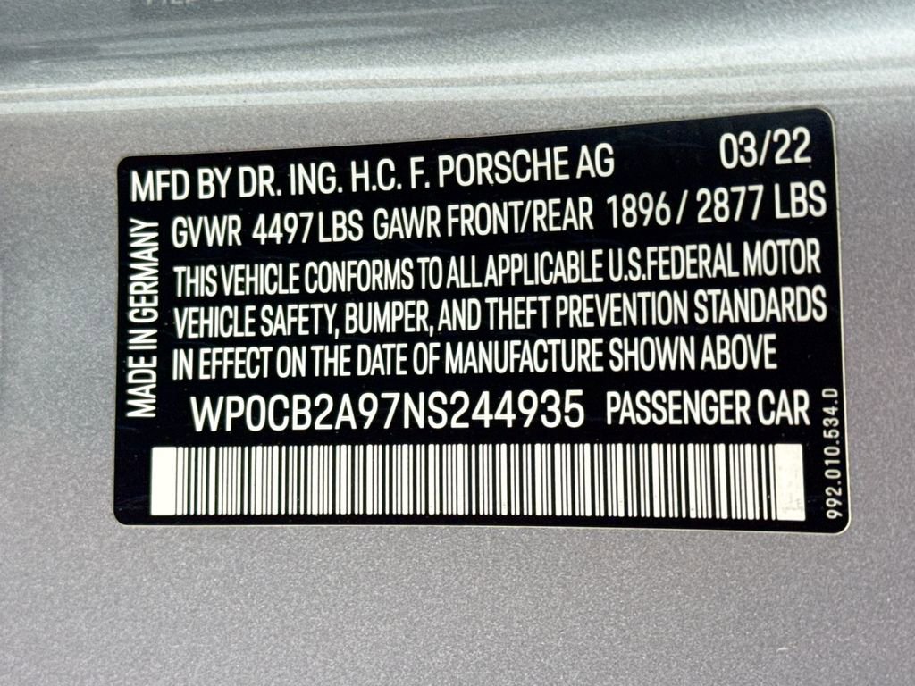Used 2022 Porsche 911 Carrera GTS RWD image 38