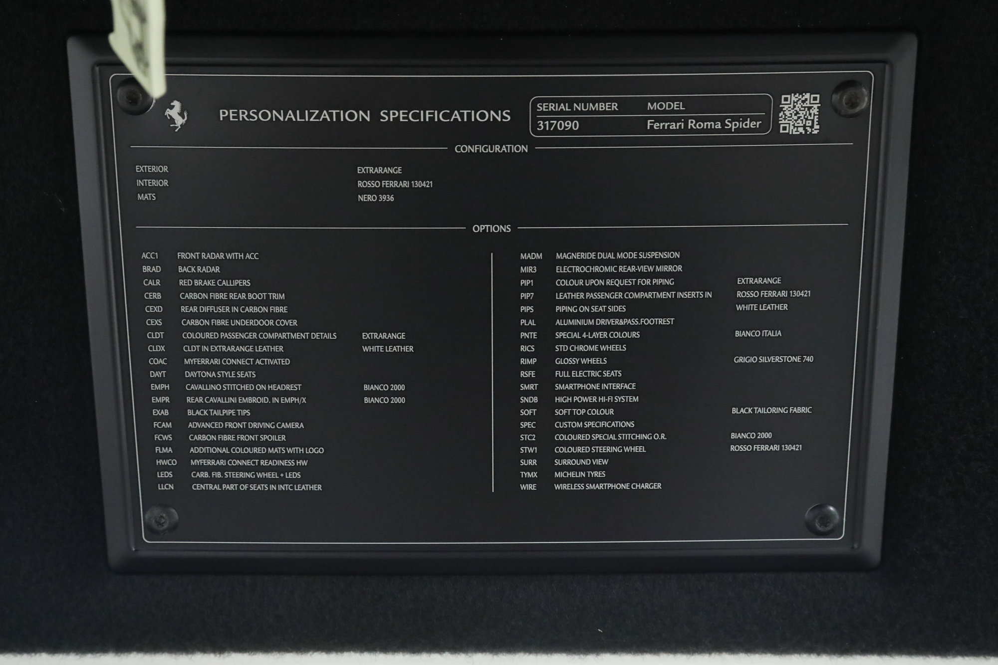 Certified 2025 Ferrari Roma Spider RWD image 37