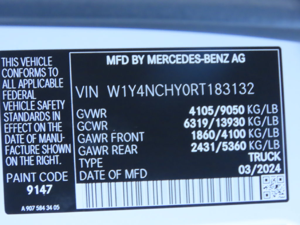 Used 2024 Mercedes-Benz Sprinter 2500 image 31