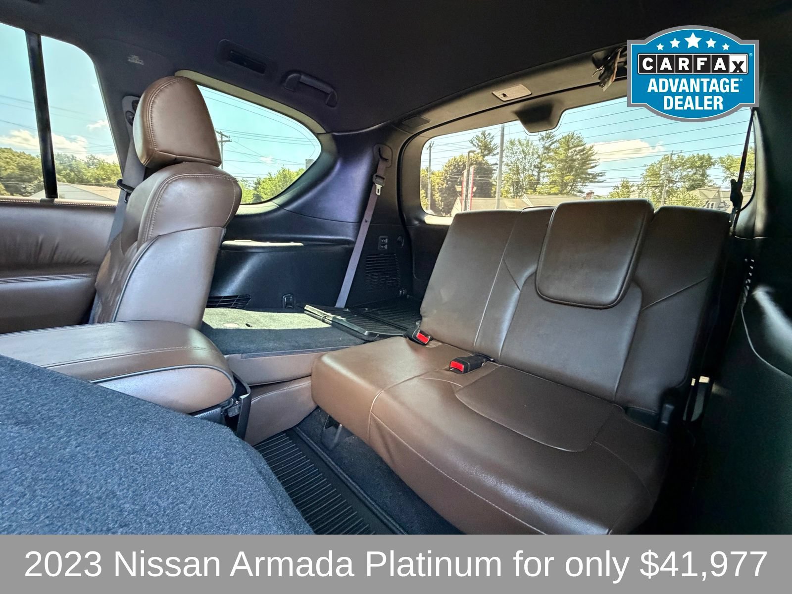 Used 2023 Nissan Armada Platinum w/ Captain's Chairs Package AWD/4WD image 9