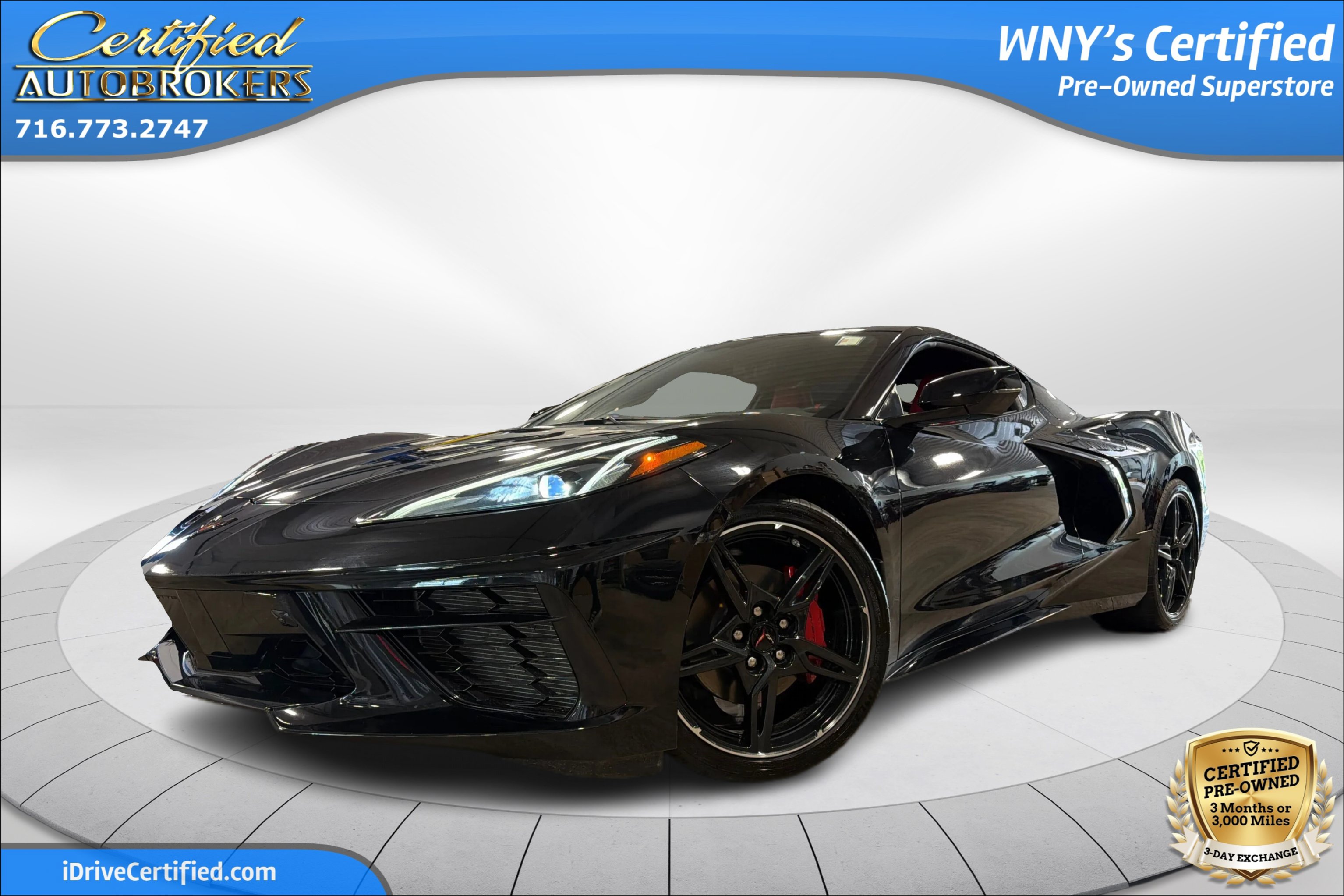 Used 2020 Chevrolet Corvette Stingray 2LT w/ 2LT Preferred Equipment Group RWD image 1