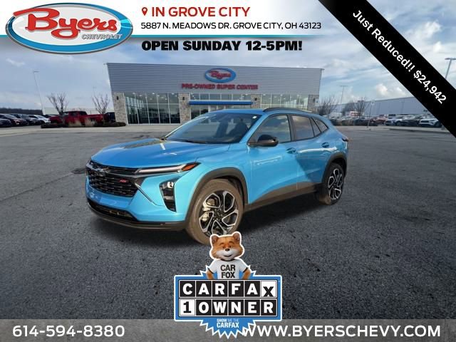 Used 2025 Chevrolet Trax RS w/ Sunroof Package
