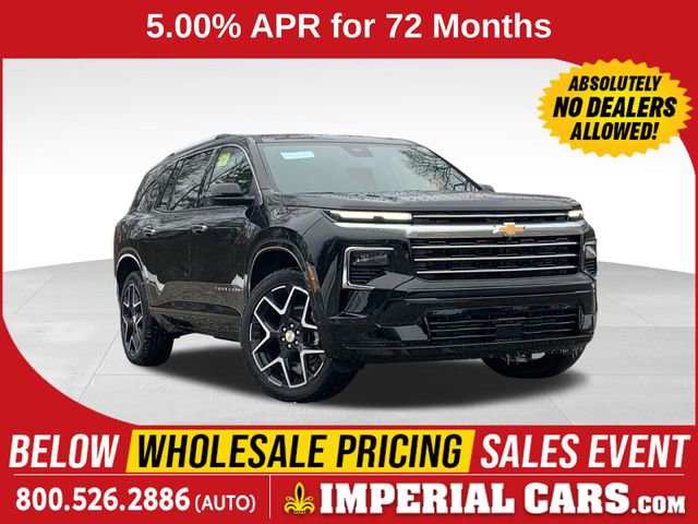 New 2026 Chevrolet Traverse High Country w/ LPO, Floor Liner Package image 1