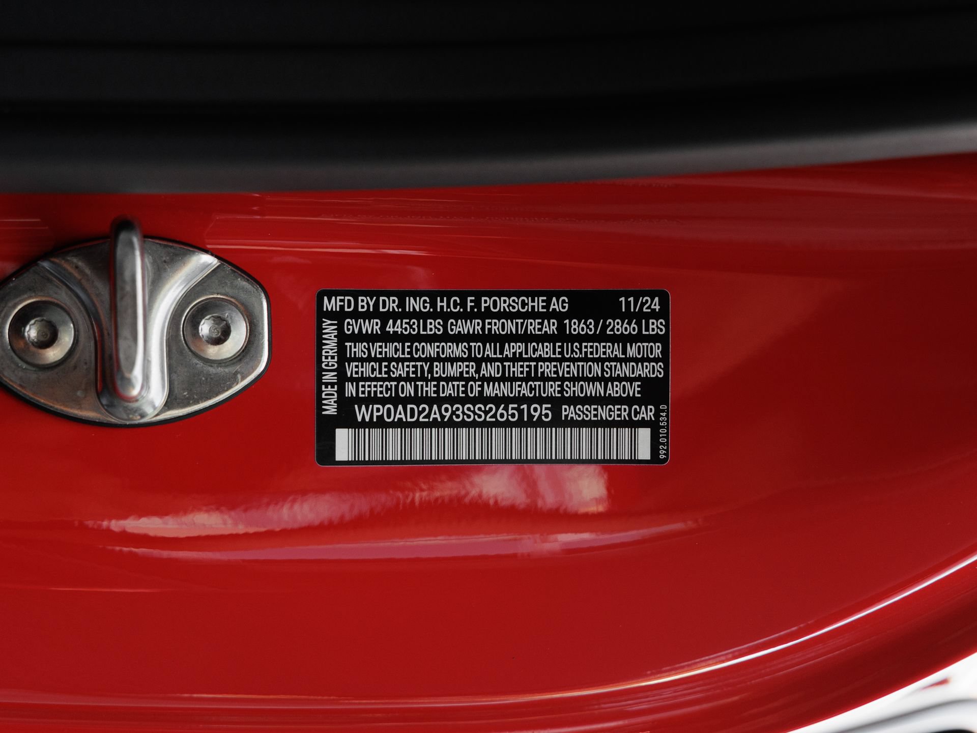 Certified 2025 Porsche 911 Turbo S AWD/4WD image 47