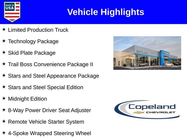 New 2026 Chevrolet Colorado Trail Boss AWD/4WD image 3