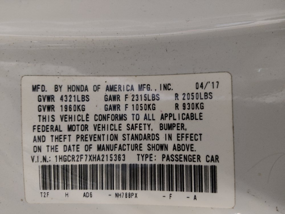 Used 2017 Honda Accord EX image 33