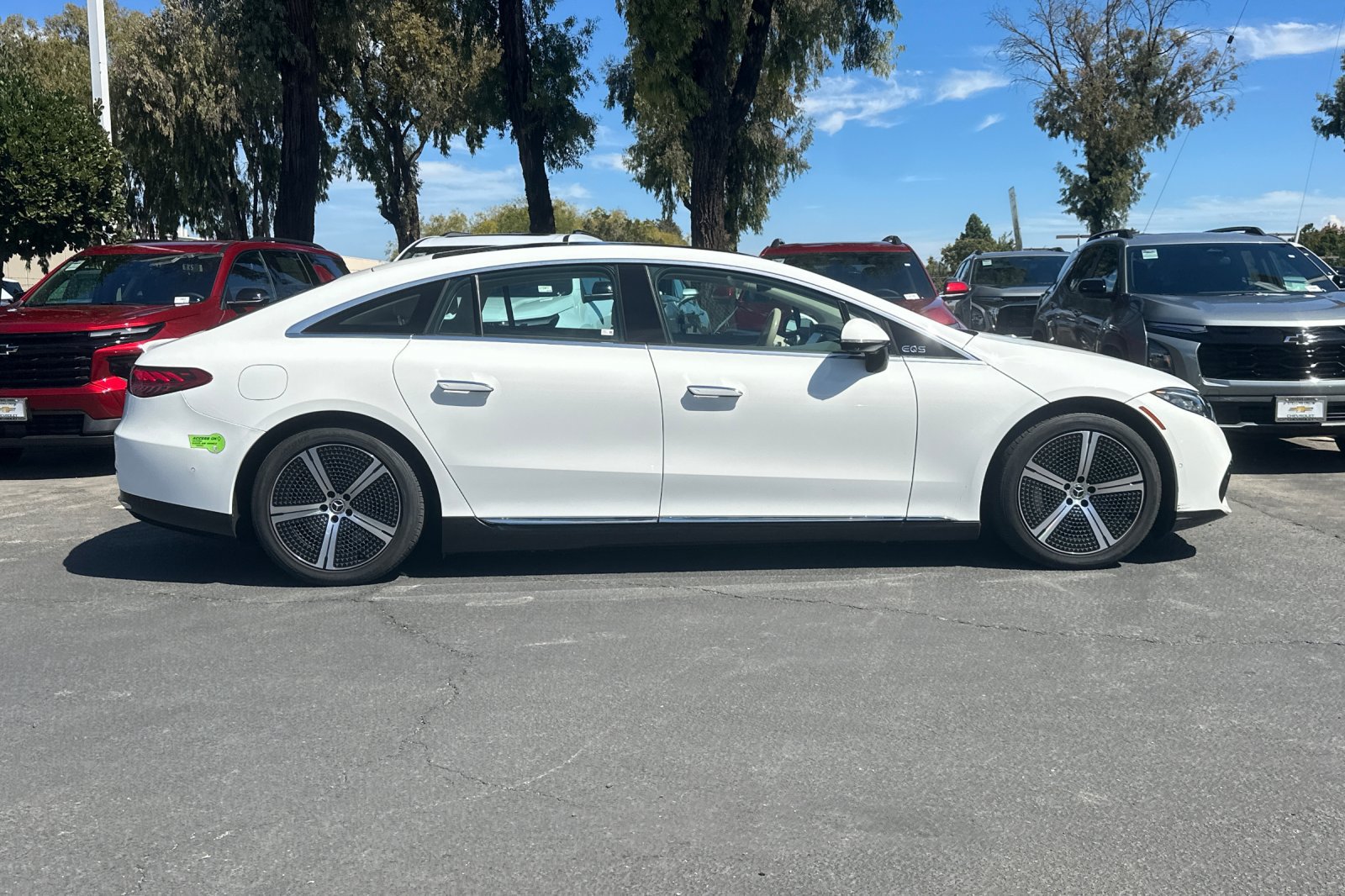 Used 2022 Mercedes-Benz EQS 450+ Sedan w/ Winter Package image 3