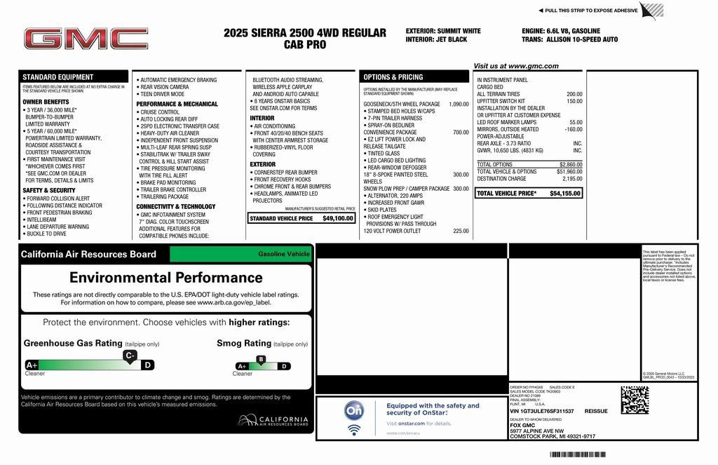 New 2025 GMC Sierra 2500 Pro image 4