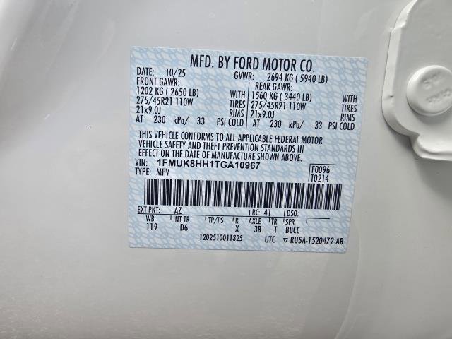 New 2026 Ford Explorer Platinum image 36