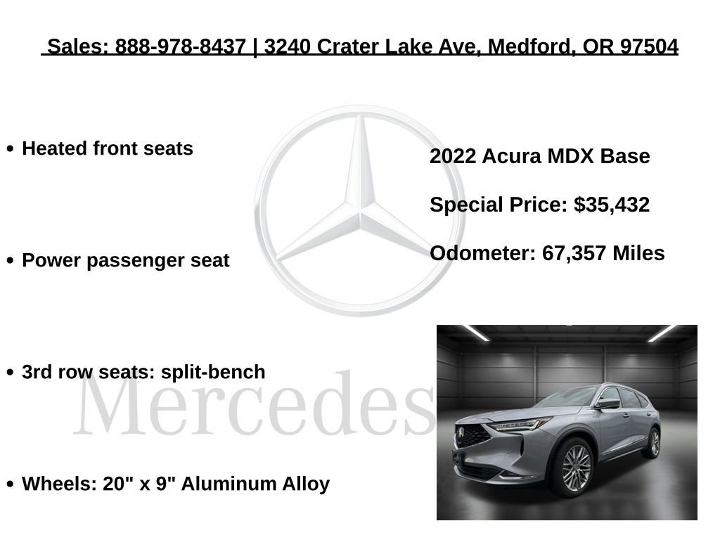 Used 2022 Acura MDX SH-AWD w/ Advance Package image 15