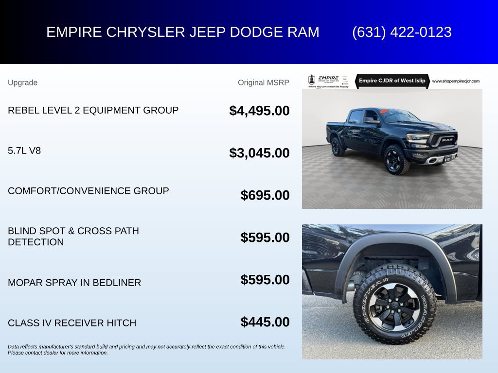 Used 2024 RAM 1500 Rebel w/ Rebel Level 2 Equipment Group AWD/4WD image 6
