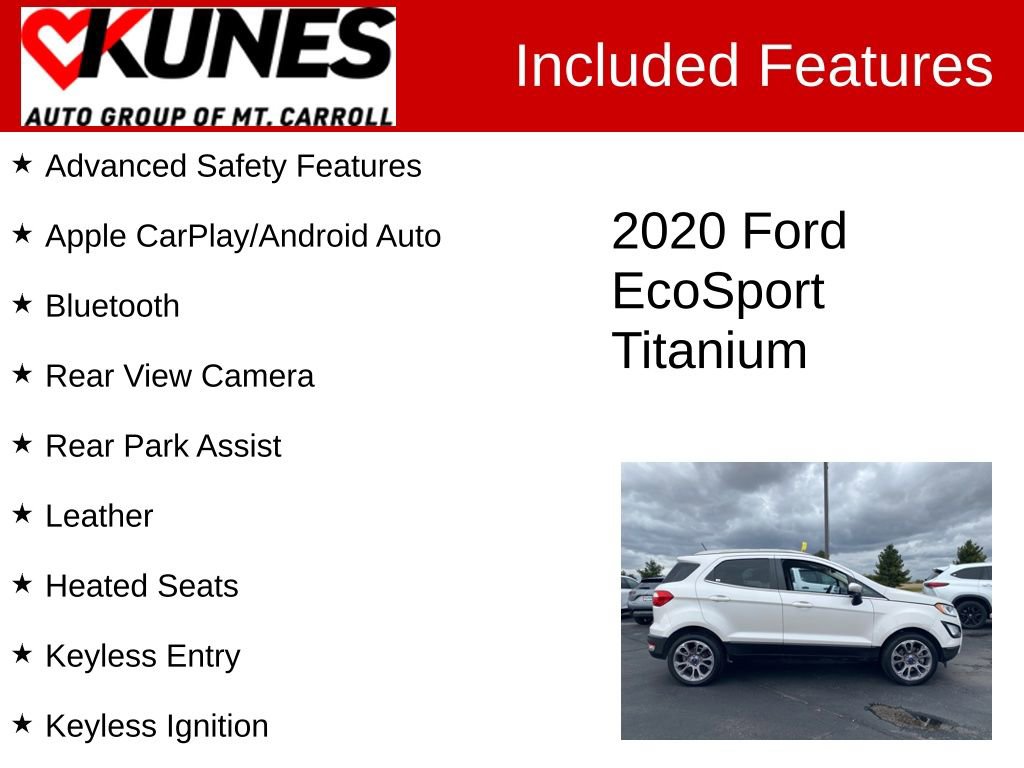 Used 2020 Ford EcoSport Titanium image 3