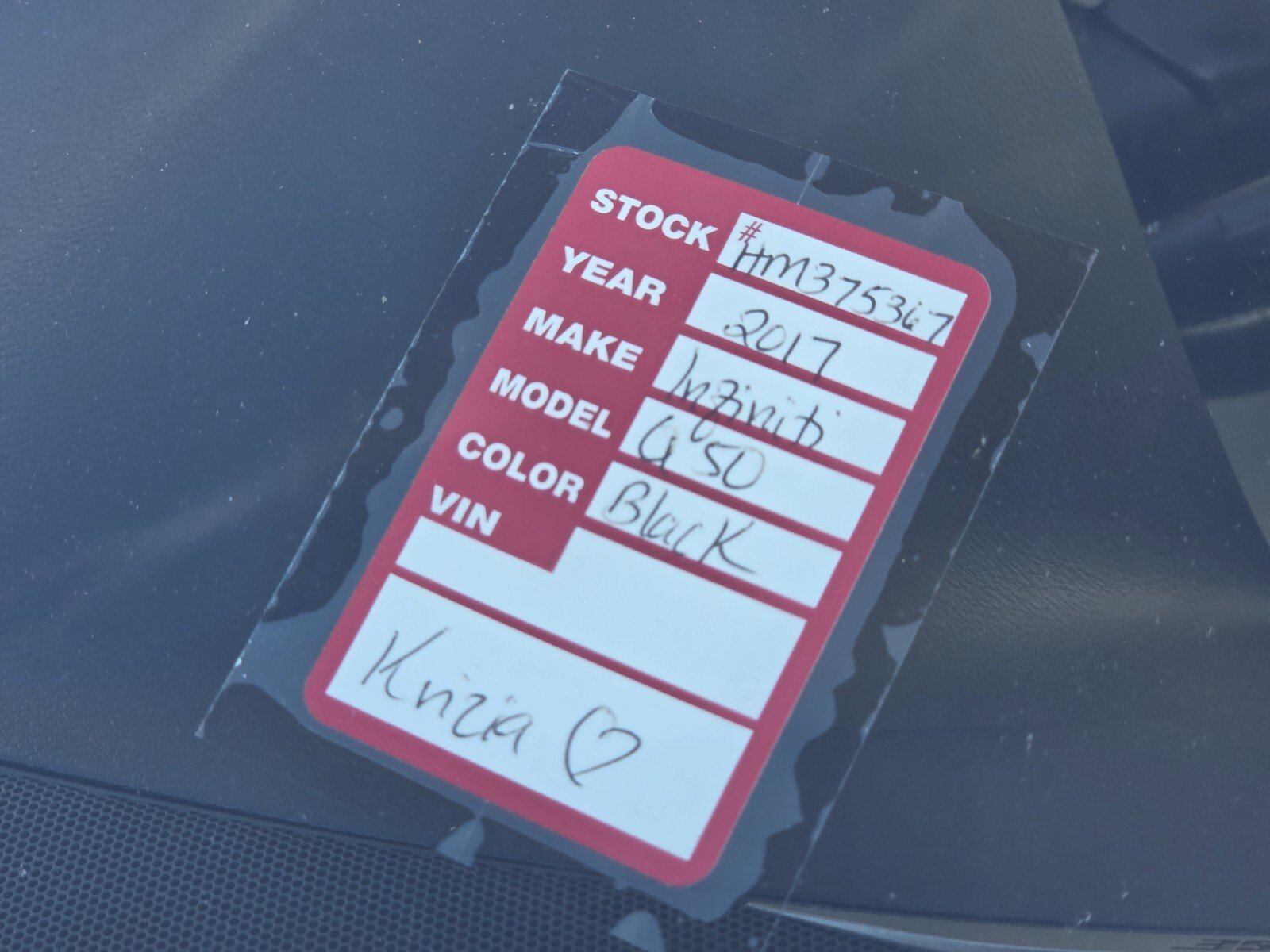 Used 2017 INFINITI Q50 3.0t Premium image 12