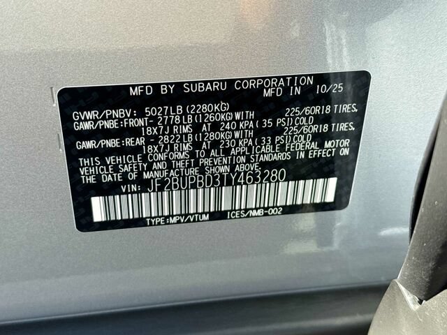 Certified 2026 Subaru Outback Premium AWD/4WD image 36