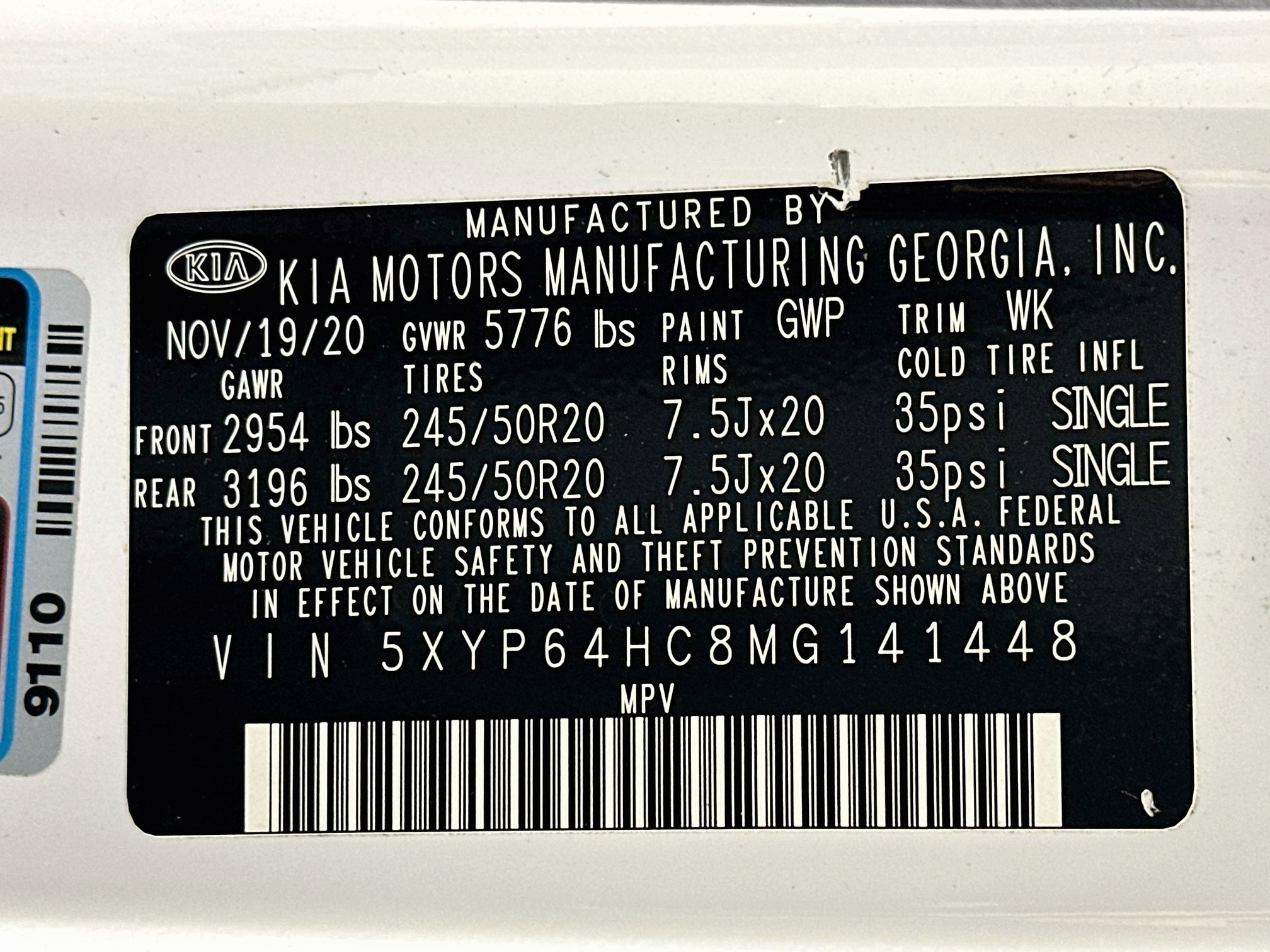 Used 2021 Kia Telluride S FWD image 12