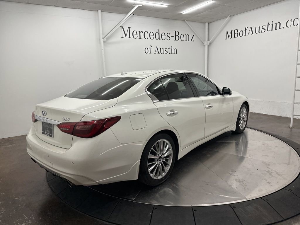 Used 2021 INFINITI Q50 Luxe w/ Cargo Package image 7