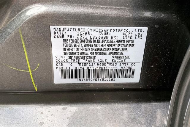 New 2026 Nissan Sentra SV w/ SV Convenience Package FWD image 16