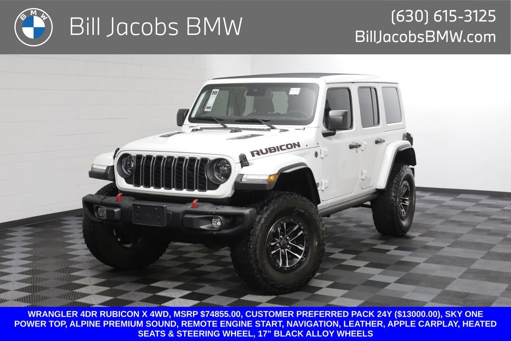 Used 2024 Jeep Wrangler Unlimited Rubicon AWD/4WD image 1