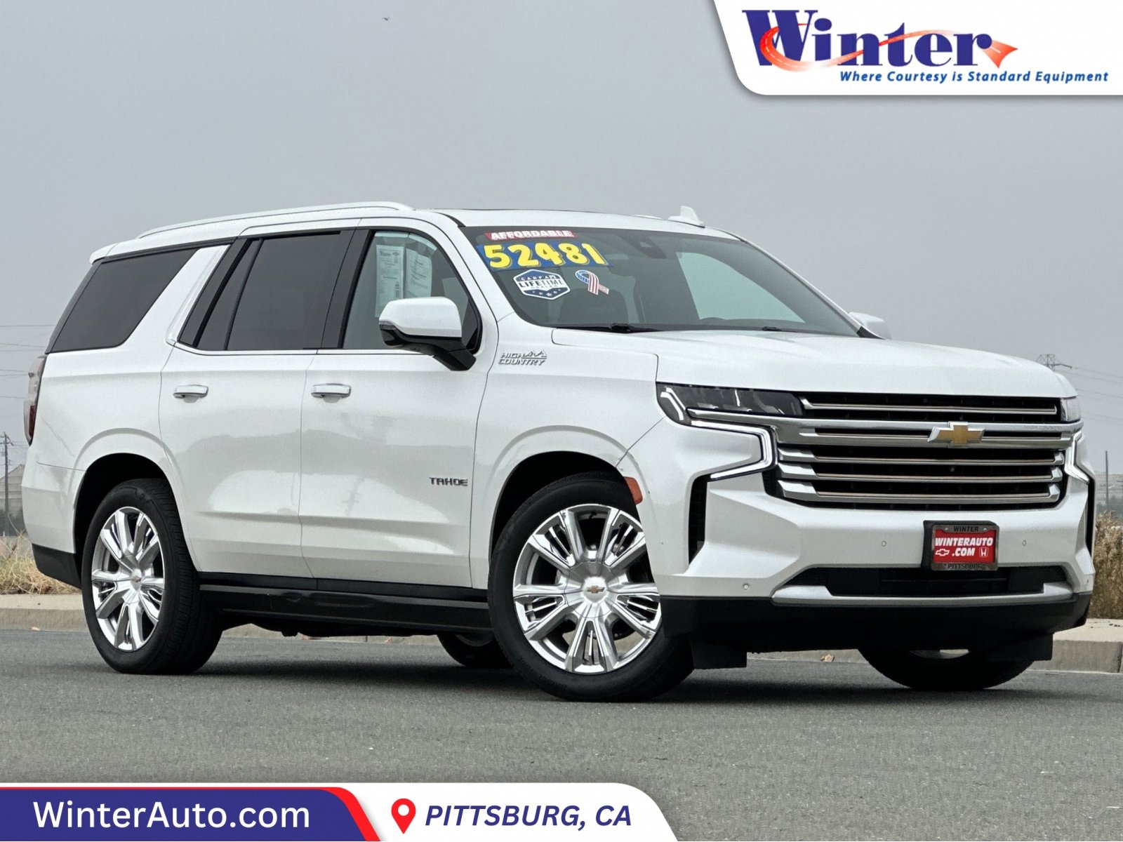Used 2021 Chevrolet Tahoe High Country