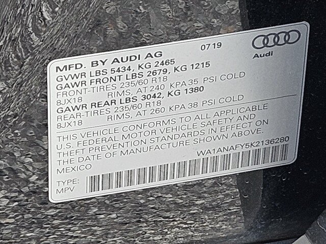 Used 2019 Audi Q5 2.0T Premium AWD/4WD image 28