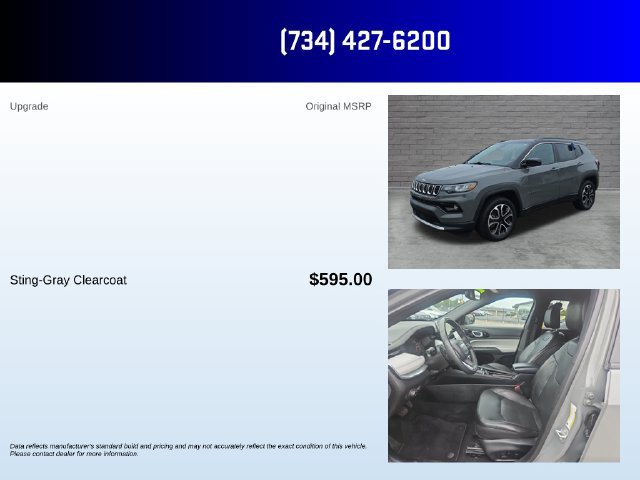 Used 2023 Jeep Compass Limited AWD/4WD image 5