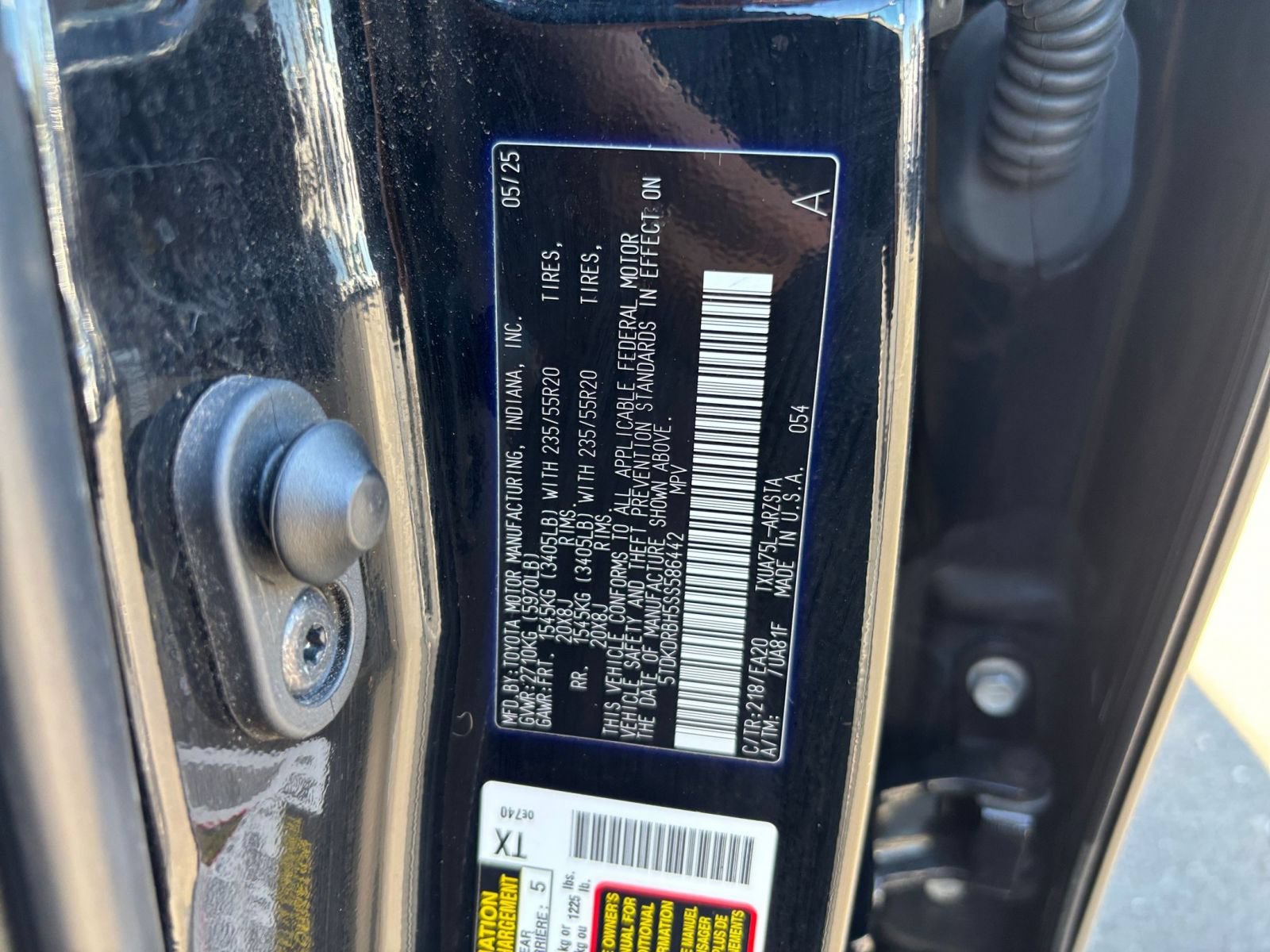 Used 2025 Toyota Highlander XSE AWD/4WD image 28