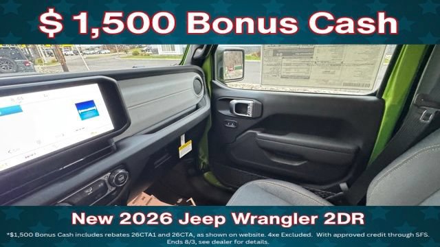 New 2026 Jeep Wrangler Sport AWD/4WD image 18